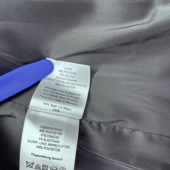 Eddie Bauer Blazer Women's Size 2 Black and White Herringbone Single Breast - Picture 10 of 15